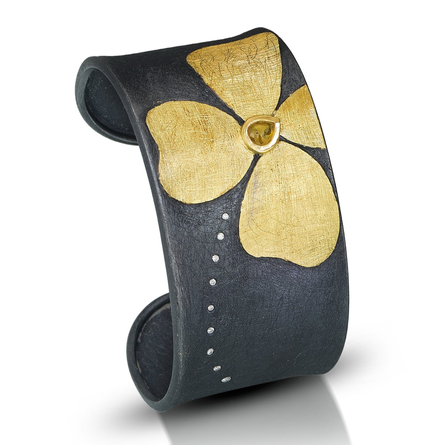 Single Flower Cuff Bracelet