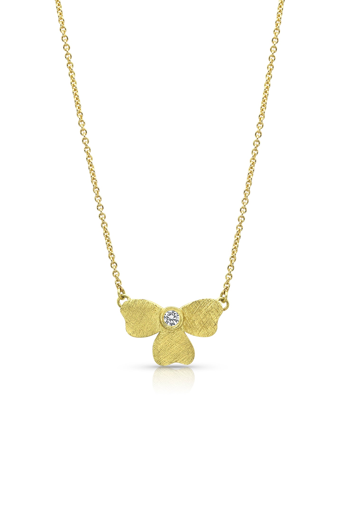 Half Flower Pendant