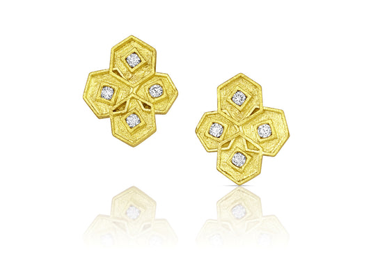 Hive Stud Earrings