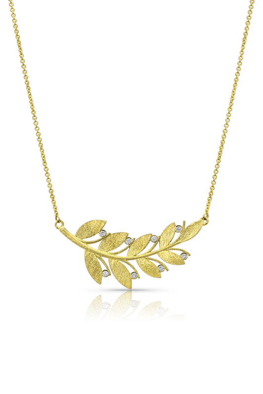 Laurel Leaf Necklace